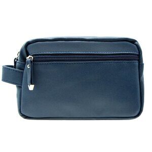 Men's Vegan Navy Blue Dopp kit